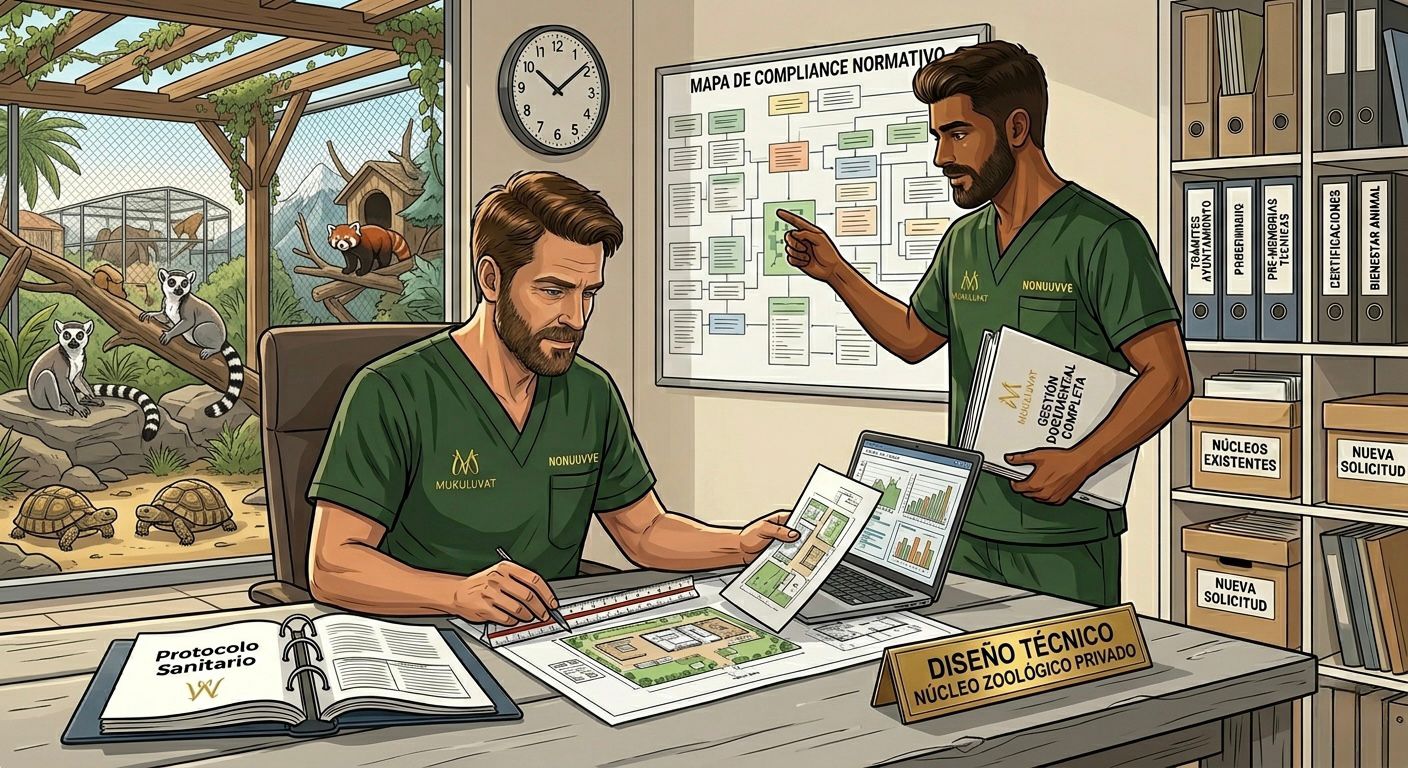 Gestión de núcleo zoológico privado
